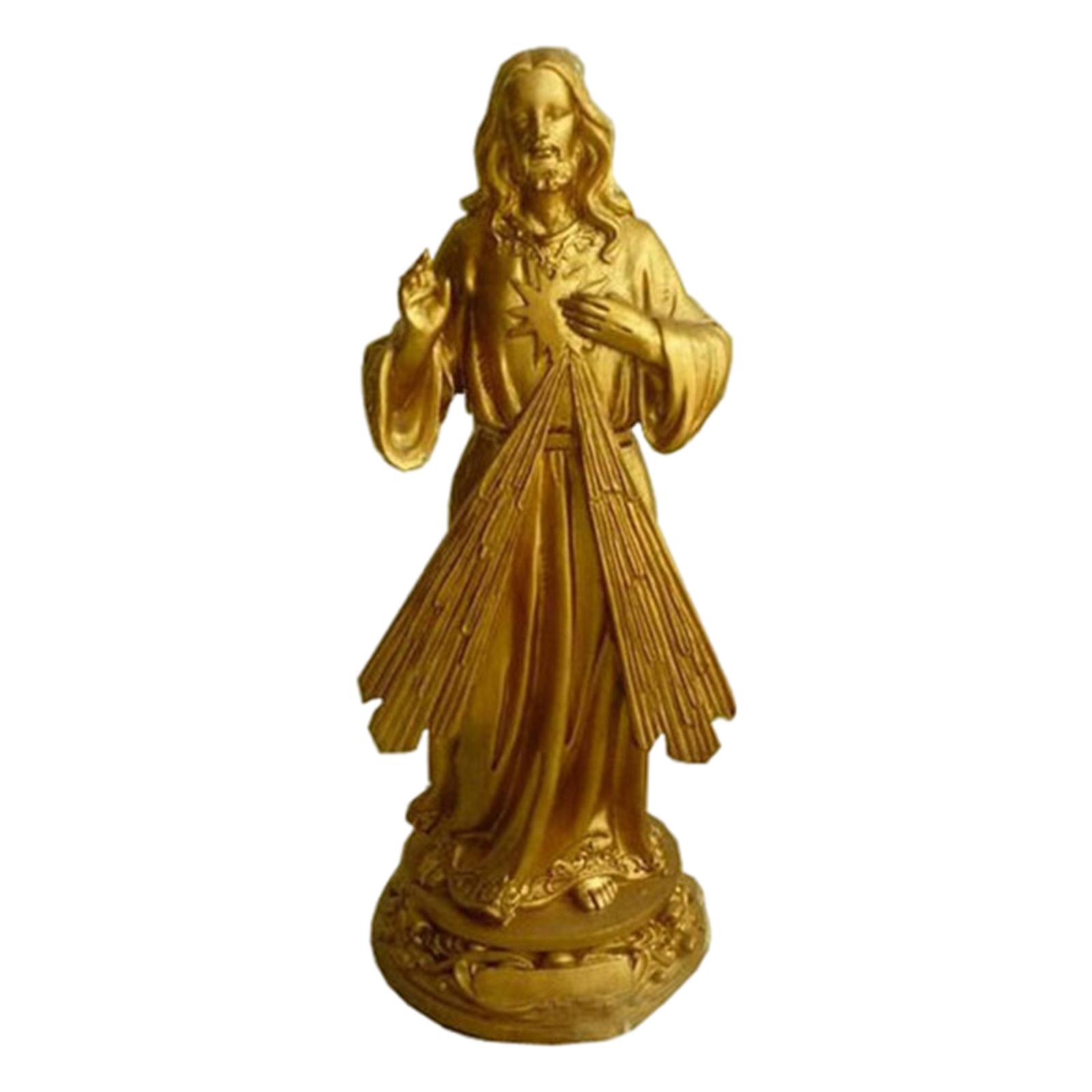 Divine Mercy Figure Collection Renaissance Collection Sculpture for Office Church Desktop