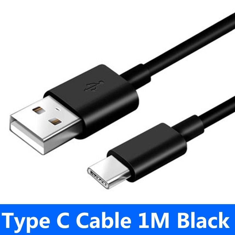 Schnelllade-autoladegerät mit 3.0 usb-anschlüssen für samsung  a82 a52 a32, 5g 50 und 30 pro (usb-c-kabel): Typ-c-kabel schwarz