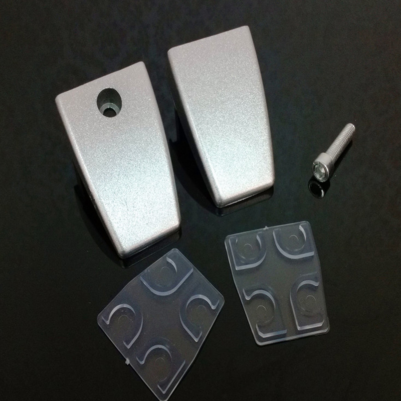 Partitie Ondersteuning Beugel Plank Bureau Clip Clip Bureau Privacy Screen Clip Beugel Glas Clip, Aluminium Xd