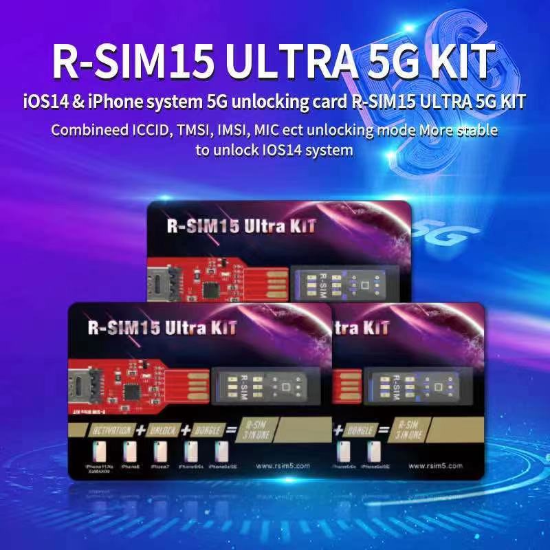 R Sim 15 Ultra 5G Kit Voor Iphone Ios 14 12 Pro Max 11 Pro Max 6G