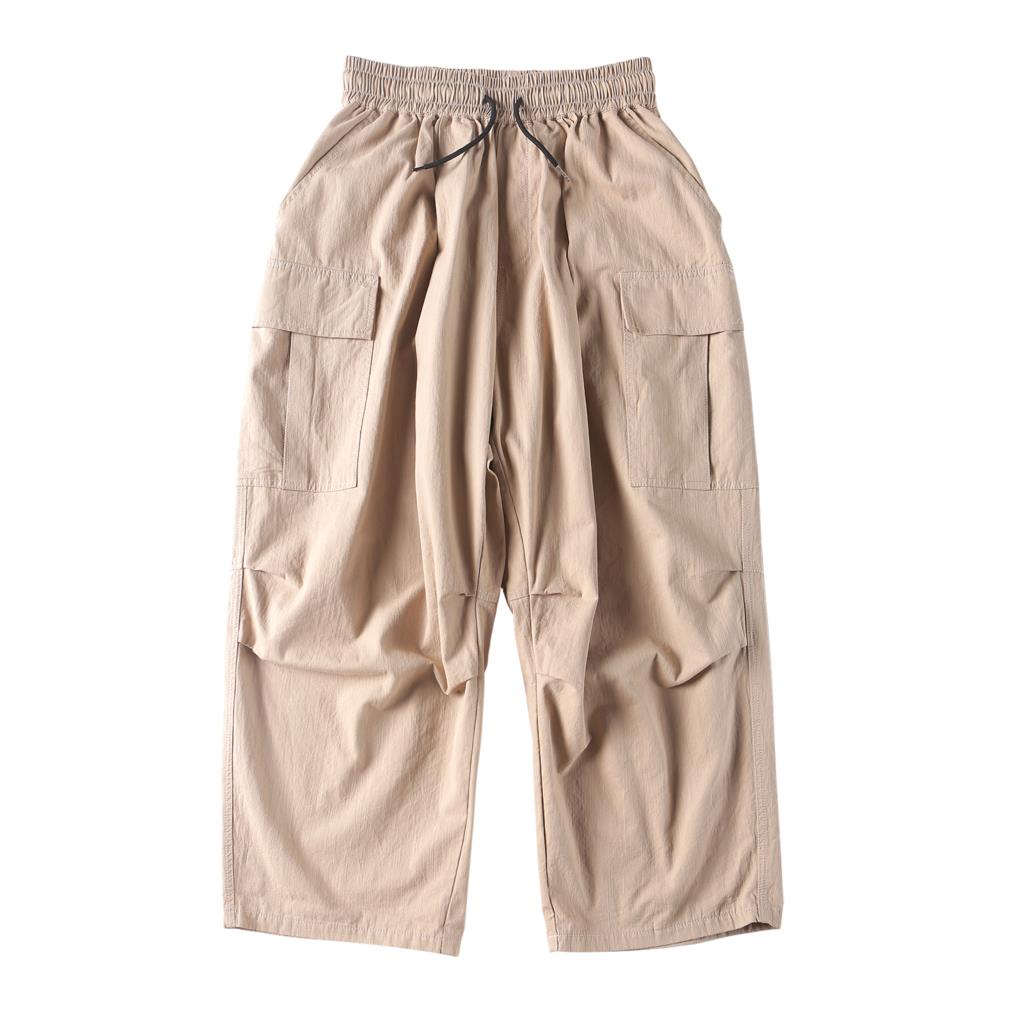 Menn casual straight japanske cargo bukser herre løs collage brede ben bukser menn streetwear bukser rumper