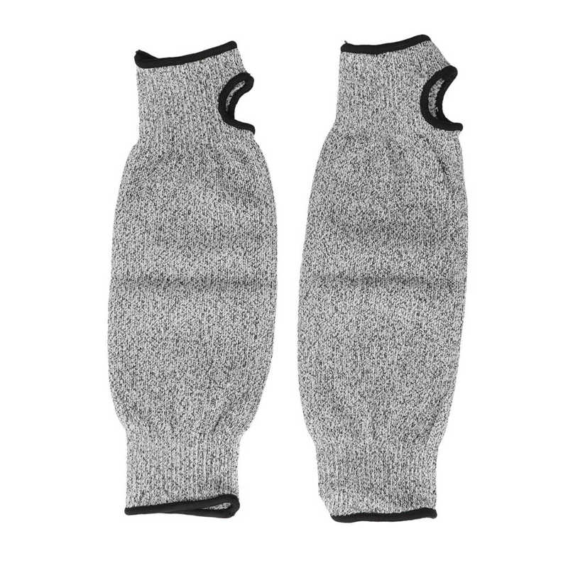 Cut Resistant Arm Sleeves Safety Arm Guard HPPE for Gardening