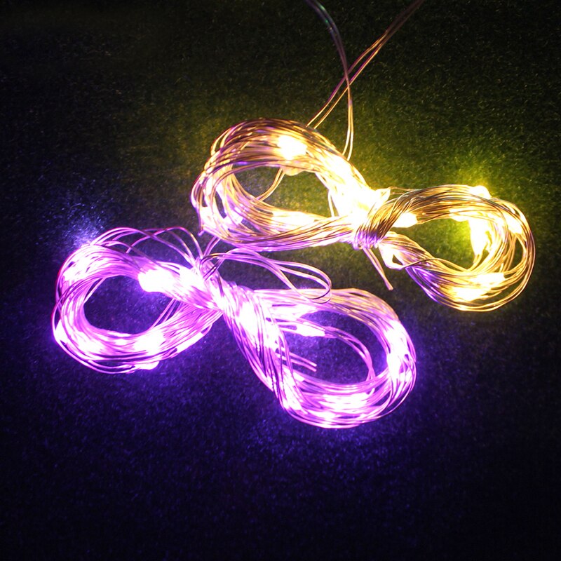 With battery box 3V color light bar DIY color string light model material LED light strip