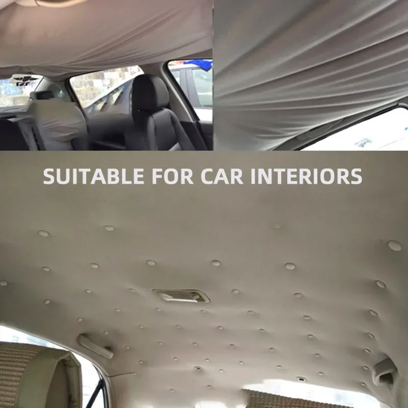 30/60 Stuks Auto-interieur Dak Gespen Hemel Plafond Doek Bevestigingsschroef Zorg Stof Gesp Klinknagels Retainer Cap reparatie Automotive