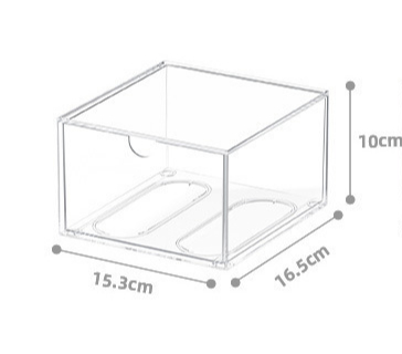 Schreibtisch-Organizer, Schubladentyp, Acryl-Kasten, Schreibwaren-Organizer, Kosmetik-Organizer für machen-hoch-Aufbewahrung, Schreibwaren-Zubehör: verrotten