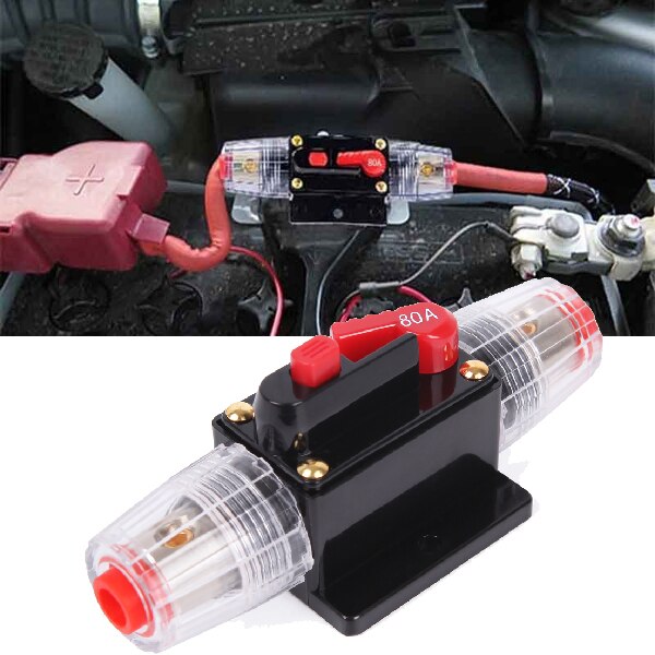 Auto Lkw Schaltkreis Unterbrecher selbst-Erholung Auto Audio- Sicherung Halfter Energie Versicherung für 20A 30A 40A 50A 60A 80A 100A 125A 150A