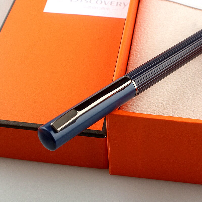 4PCS rotate Fountain Pen Retractable Extra Fine Nib 0.38mm Metal Matte Ink Pen with Converter for Writing