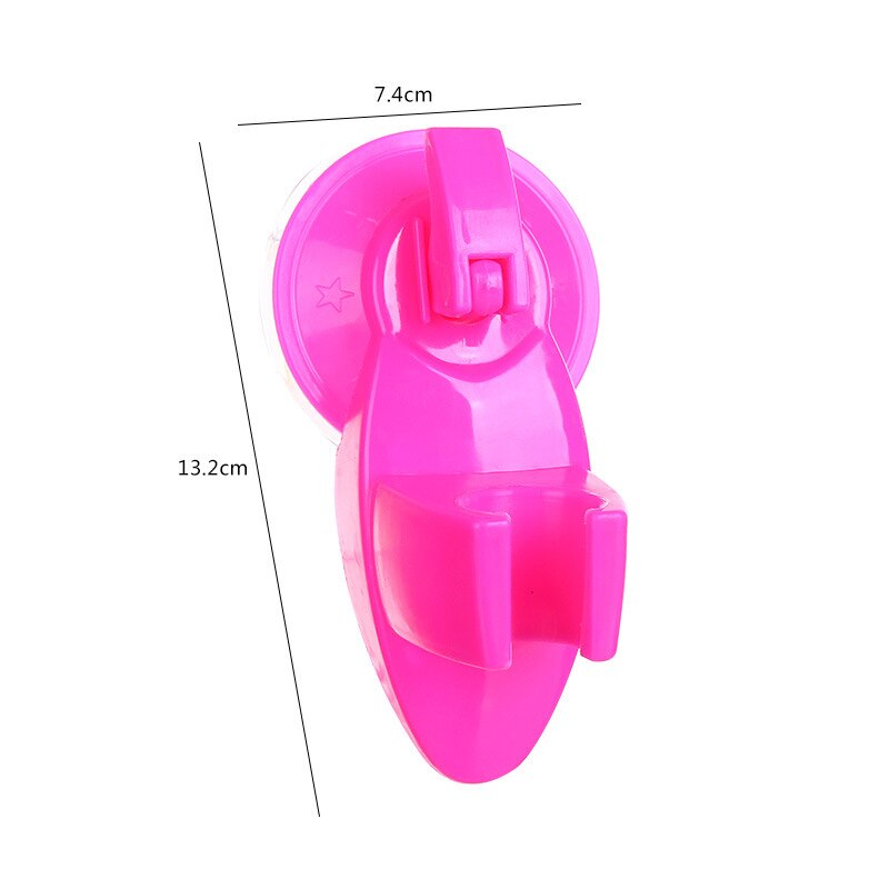 Bathroom Shower Head Holder Rack Powerful Suction Cup Shower Bracket Bathroom Accessories Shower Holder Seat Mount Wall Rack
