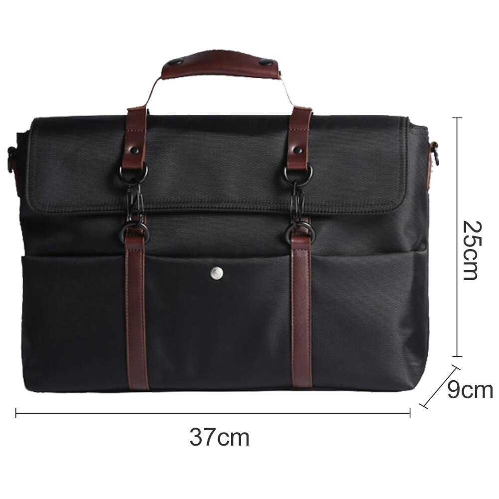 Vanntette menn forretningskofferter mannlig crossbody skulderveske nylon laptop messenger bags enkle reise uformelle håndvesker  xa636zc