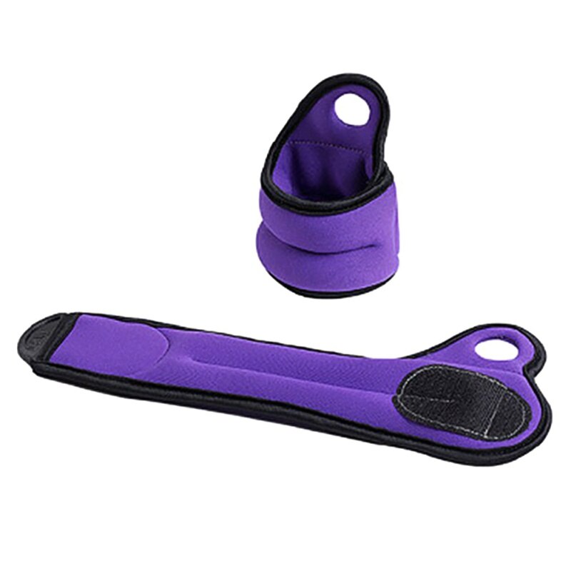 2PCS 1kg Running Walking Hand Wrist Weights Sandbag Iron Sand Invisible Fitness Boxing Strength Training Equipment: Z