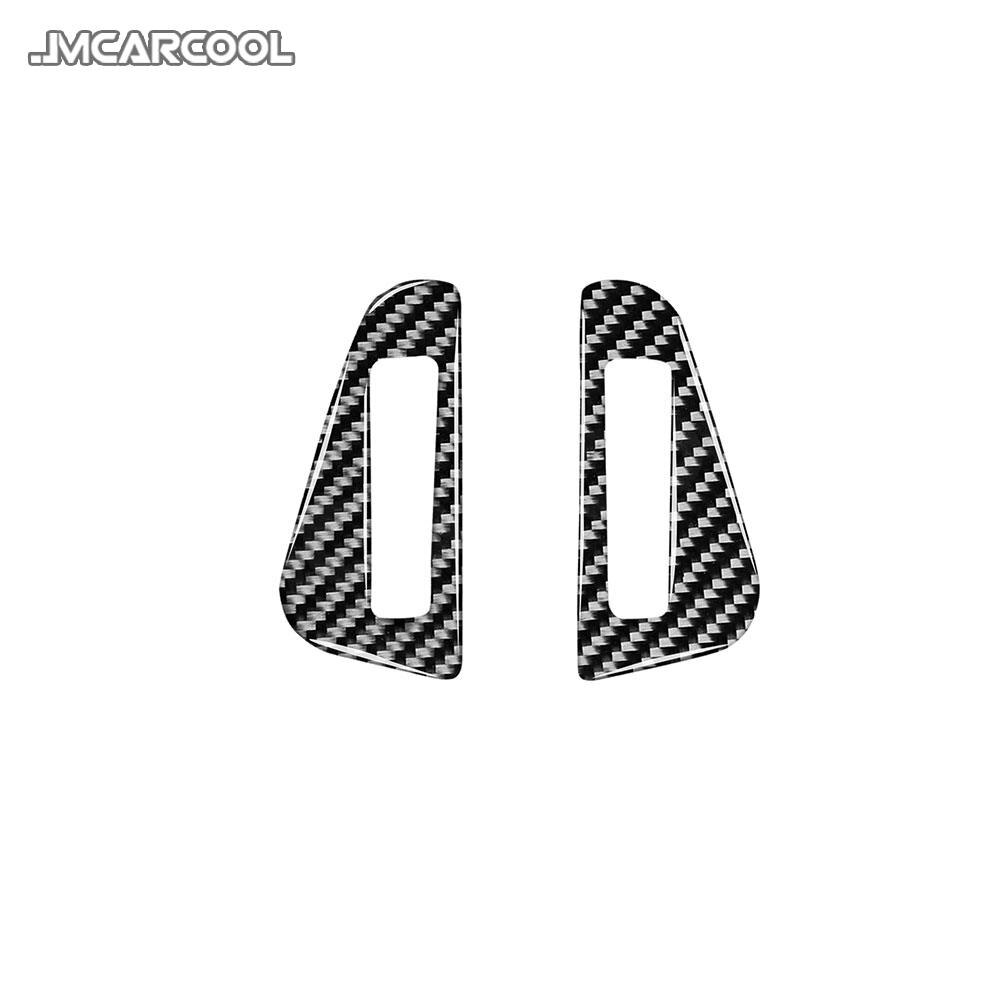 Carbon Fiber Steering Wheel Logo Sticker Auto Car Decoration for Jaguar XFL E F-PACE xe xf XEL XJ S R sport