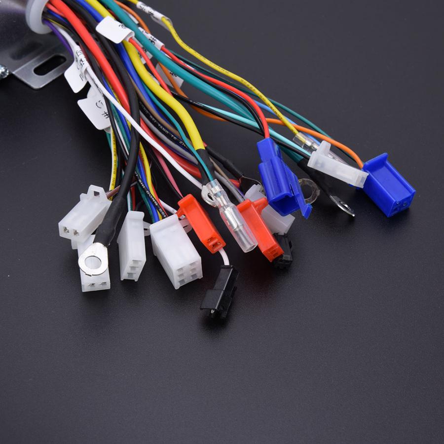 Scooter Motor Controller 48V 60V 64V 1500W Aluminium Shell Borstelloze Controller Vervanging voor Elektrische Fiets driewieler