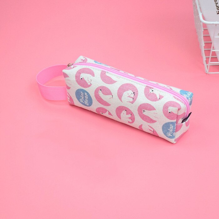 Pencil Case Unicorn Korean Stationery Trousse Scolaire Large Capacity Canvas Pencilcase Estuche Escolar School Pencil Pouch: 14