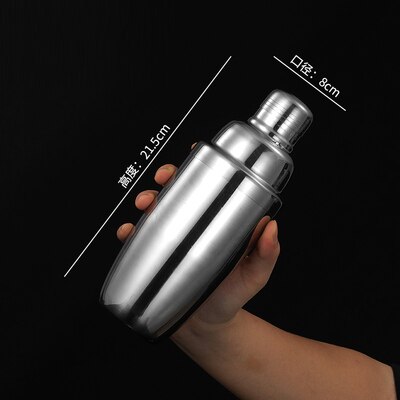 250ml-1000ml Stainless Steel Wine Mixer Cocktail Shaker Bartender Kit Bar Wine Mixing Tools Dispenser For Beverage Bar Tools: 750ML(304)