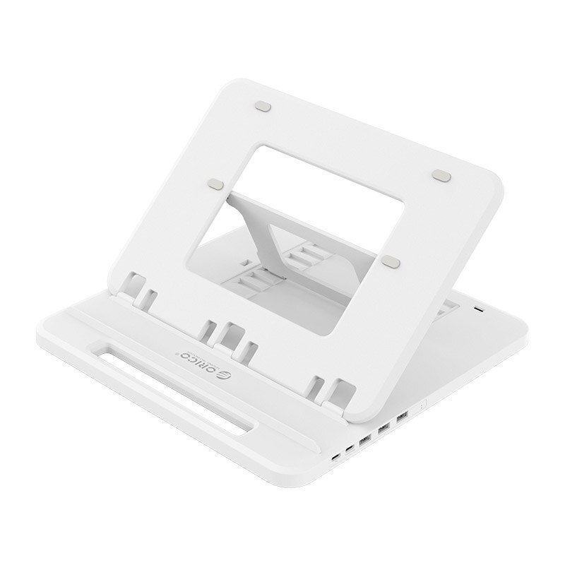 Orico Tablet Laptop Houder Stand Hoogte Verstelbare 3 Poorten USB3.0 Docking Station Met Houder Pd Opladen Voor Pc Notebook: Default Title
