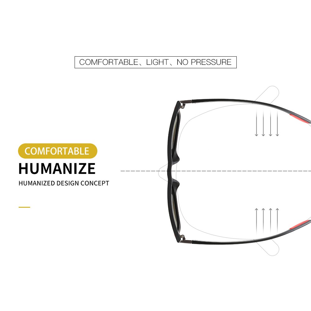 Gepolariseerde Bril voor Mannen Vissen Bril Lunette Velo Fietsen Camping Rijden Bril Outdoor Bril Uv-bescherming Eyewear