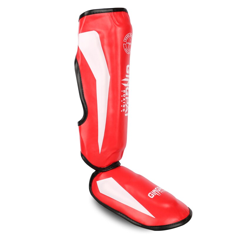 Espinilleras de boxeo para hombres y mujeres, equipo de Kickboxing, protectores de kárate, Sanda, Muay Thai, 1 par
