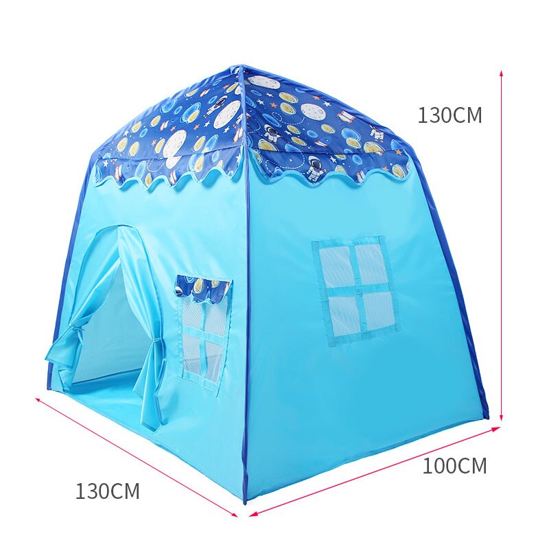 Dickere freundlicher Zelt Tipi für freundlicher Tragbare Mädchen Prinzessin Schloss Große Art drinnen Spielhaus Klapp Wigwam Tipi