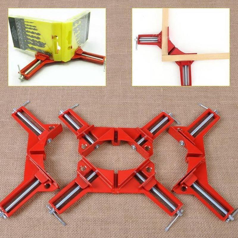 90 Degree Right Angle Angle Clip Woodwork Frame Welding Angle Fixing Glass Positioner Clip Multifunction Fast Block S5X4