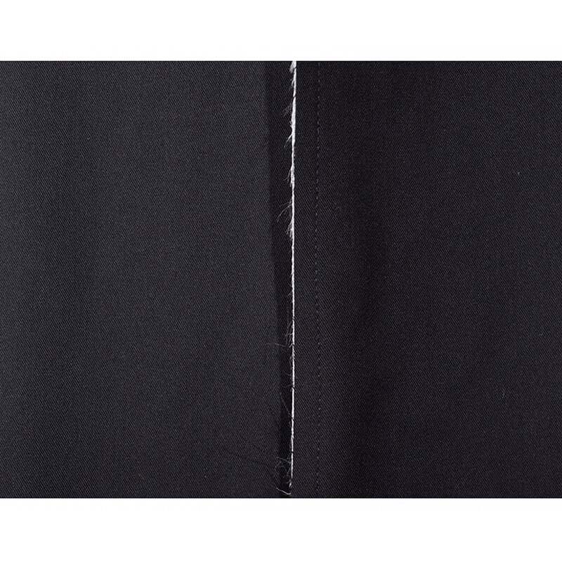 Xitao gestreepte vesten met knoopsluiting en split aan de achterkant voor dames, casual herfsttrend, omslagkraag, mouwloos, zak  xj4931