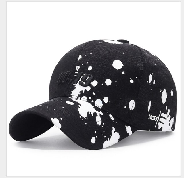 Embroideryhats Ingericht Casual Hoeden Voor Mannen Vrouwen Unisex: Black