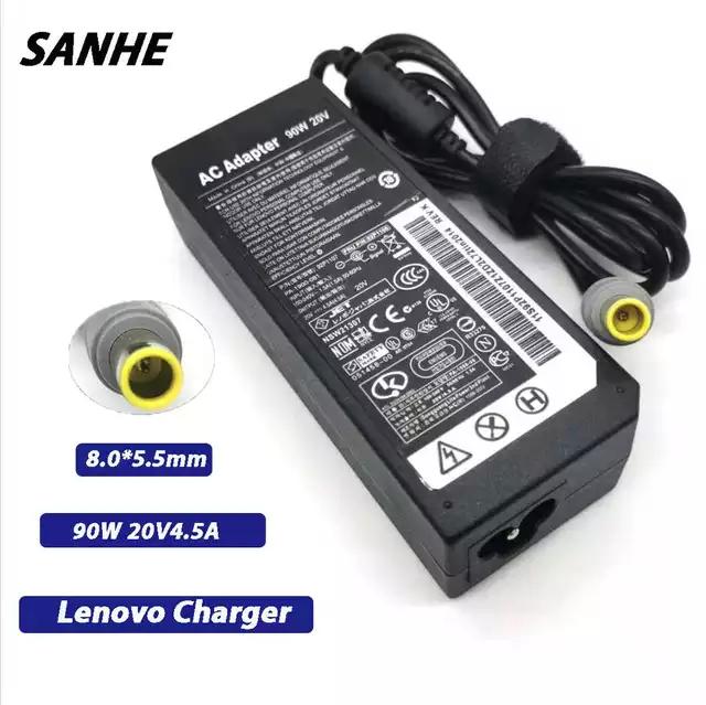 20V 4.5A 90W Replacement AC Power Adapter Charger For Lenovo Thinkpad E420 E430 T61 T60p Z60T T R61E SL400 T61 X61 X61 X200 T410: 20V4.5A