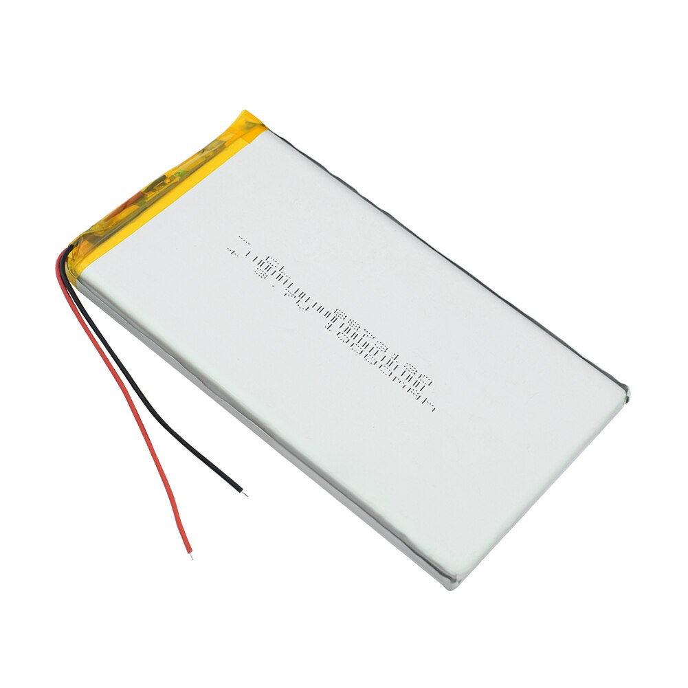 3,7 V 10000mAh Lipo Batterie 8873130 Wiederaufladbare Fahrzeug Reisen li-Ion Li-Po Lithium Li-Polymer Batterie Ersatz batterie: 2x Batterie
