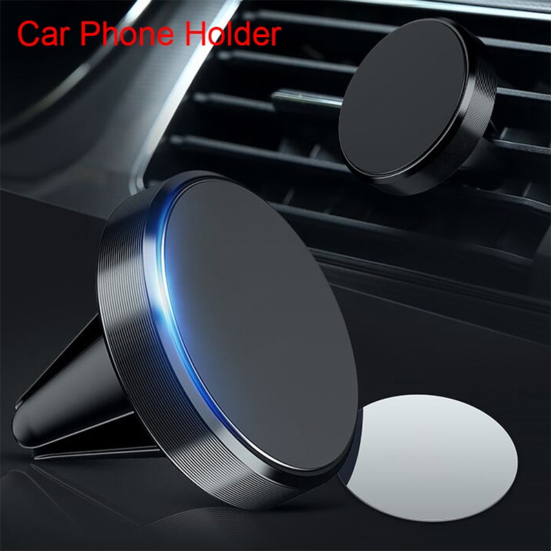 Magnetic Phone Holder for iPhone 11 Car Phone Holder on the for Redmi Note 9 8 Pro Magnet Car Air Vent Mount Smartphone Stand