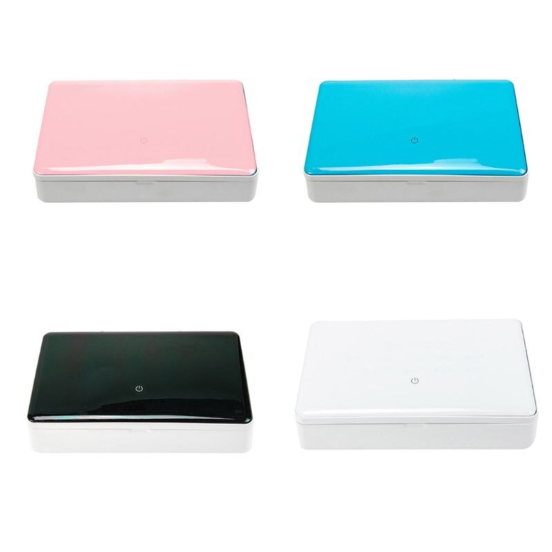 Touch Screen Sterilization Box UV Disinfection Case Holder Wireless Phone Charge