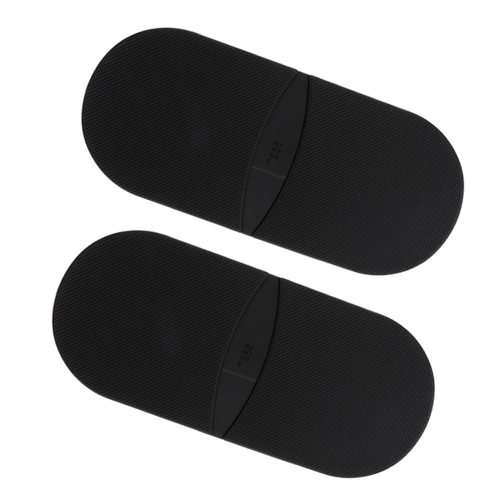 1 Pair Shoe Repair Sole Heel Rubber Half Soles Shoe Soles Replacement, Non-slip