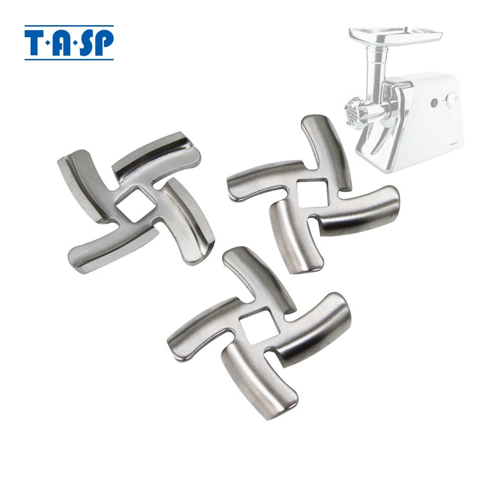 3 sztuk maszynki robić mielenia mięsa nóż #5 maszynka robić mielenia mięsa ostrze dla Scarlett SC-149 1149 4148 4249 MG45M01 MG45S42 MG45S49 urządzenie kuchenne części