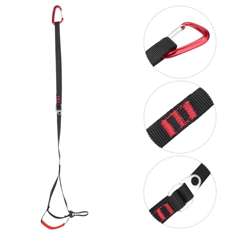 Verstelbare Ascender Strap Outdoor Klimmen Boom Arborist Voet Loop Apparatuur Hoge Slijtvastheid Sterke Polyester