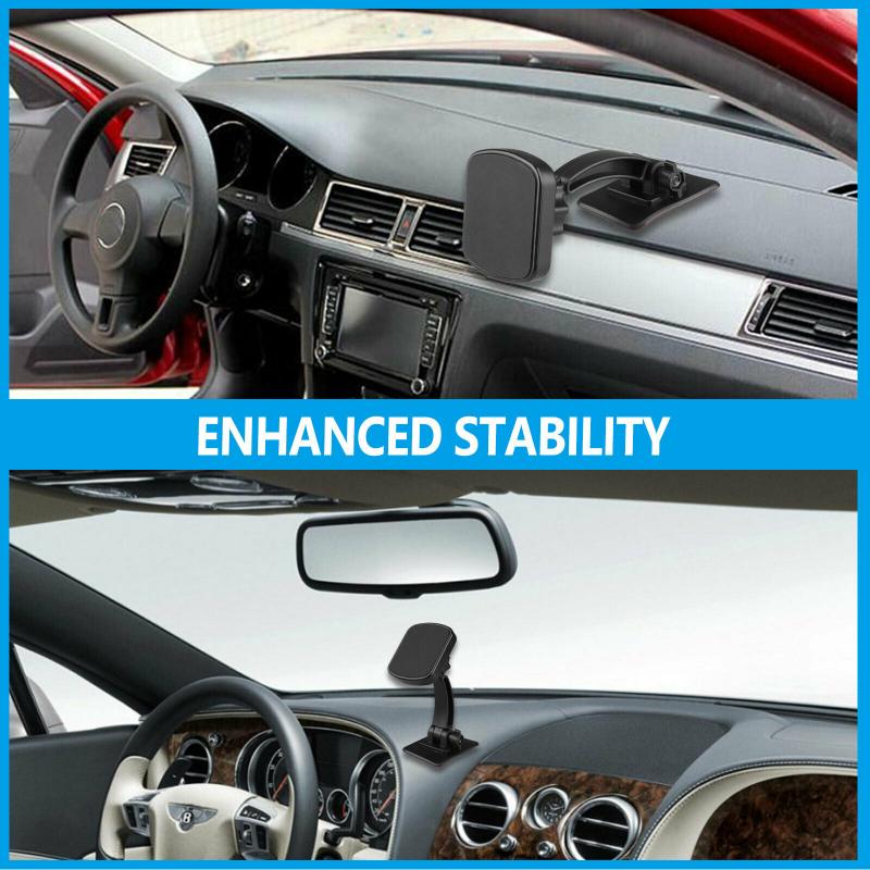 360° Rotation Car Magnetic Phone Holder Dashboard Mount Stand For Cell Phone Car Smart Phone Charger Holder For Iphone 8 HUAWEI
