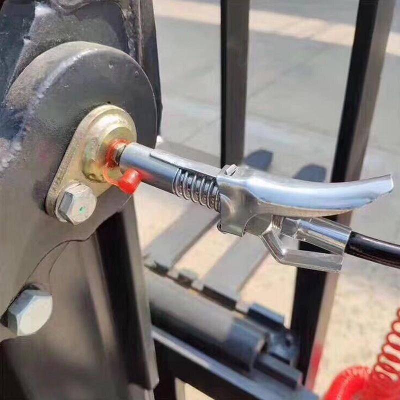 Grease Gun Adapter Hose Kit Gun Lock Grease Coupler Quick Lock Coupling Release On End O2R8
