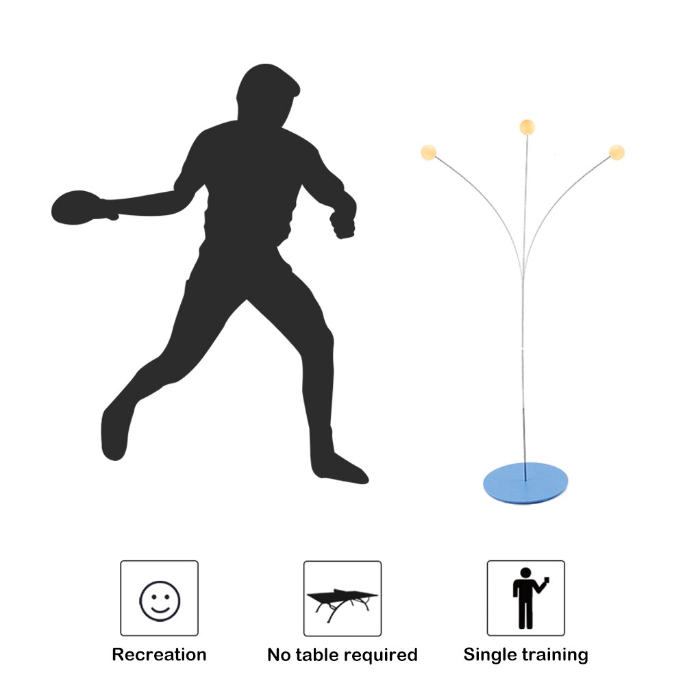 Bordtennistränarracket pingisracketar och bollar basträningsträningsset bordtennisträningsset