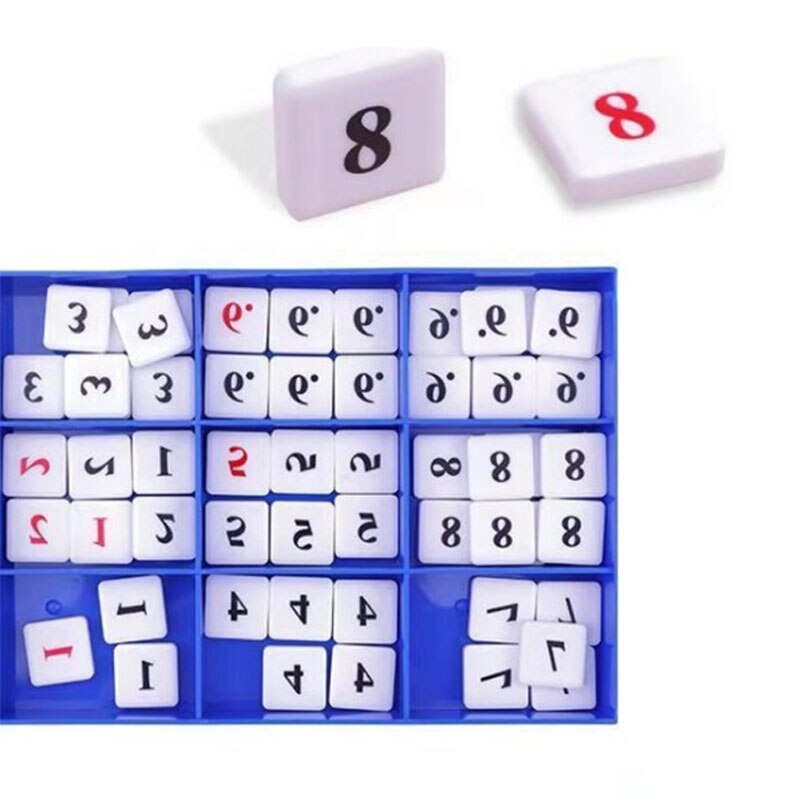Sudoku Puzzle Toy Jigsaw Number Board Set Desktop Nine Grid Learning Educational