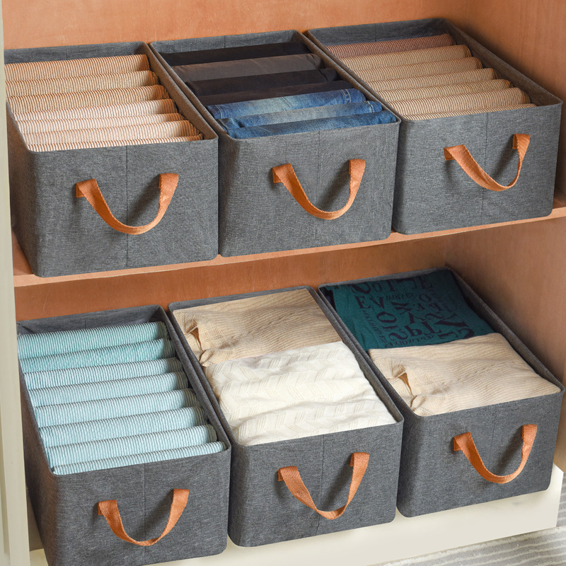 Kationische Kleidung Aufbewahrung sbox Mäntel Socken Spielzeug Veranstalter Container Heimat Schrank Schublade Veranstalter Schal Unterwäsche Organizer Kasten