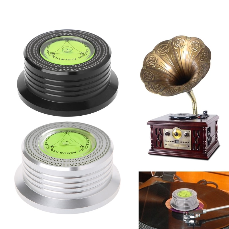 3 in 1 skivklämma lp skivstabilisator skivspelare vibrationsbalanserad hifi vikt