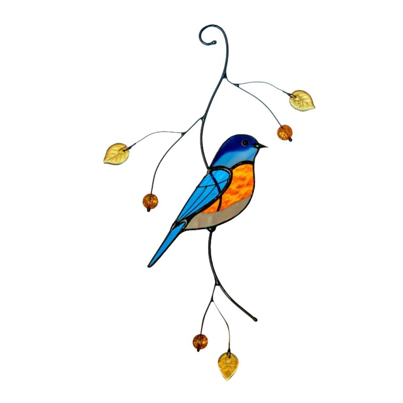 Cartoon Dier Patroon Muurstickers Vogel Behang Indoor Muur Raam Muurschilderingen Sticker Home Decoratie Voor Slaapkamer Woonkamer: 02 2PCS