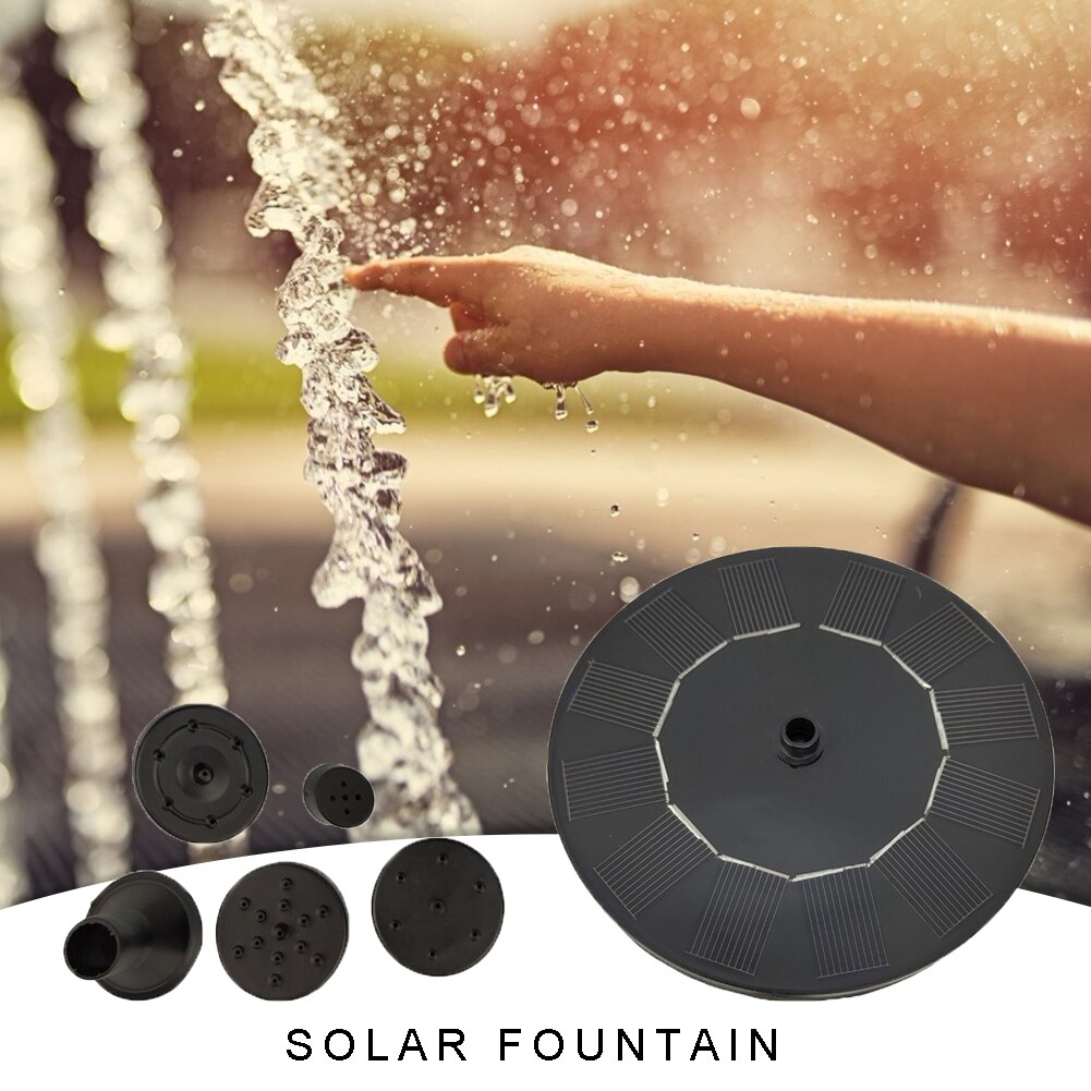 Mini Solar angetrieben Brunnen Garten Schwimmbad Grandado
