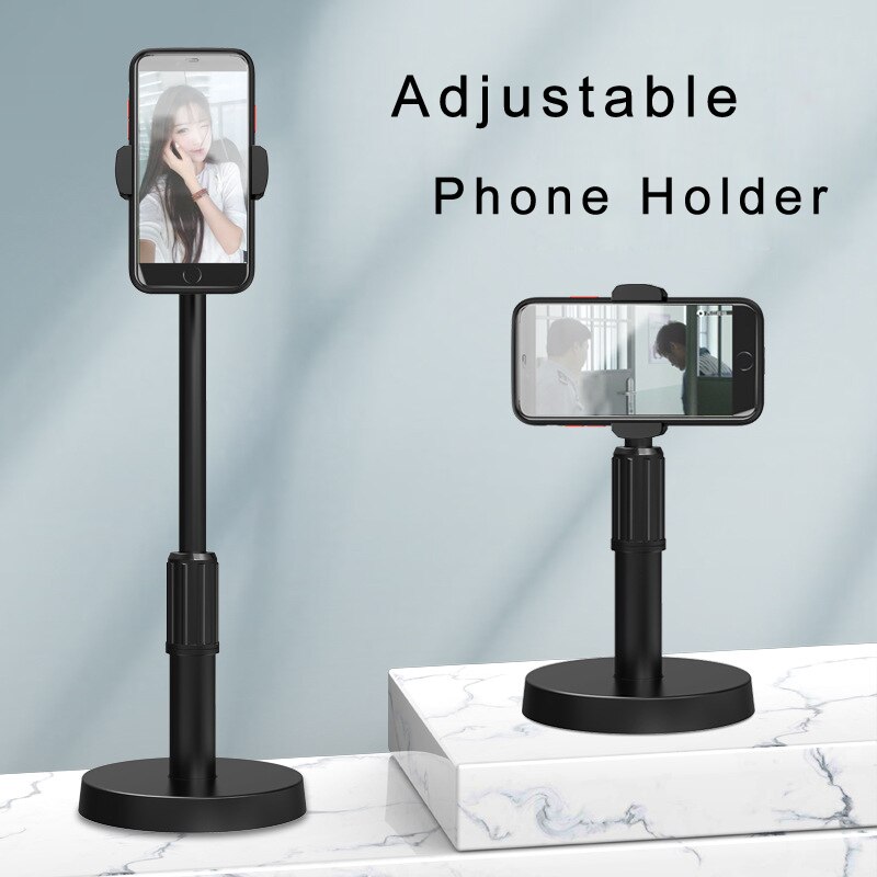 Opvouwbare Universele Telefoon Houder & Stand Desktop Tablet Plastic Statief Voor Mobiele Telefoon Desktop Tablet Plastic