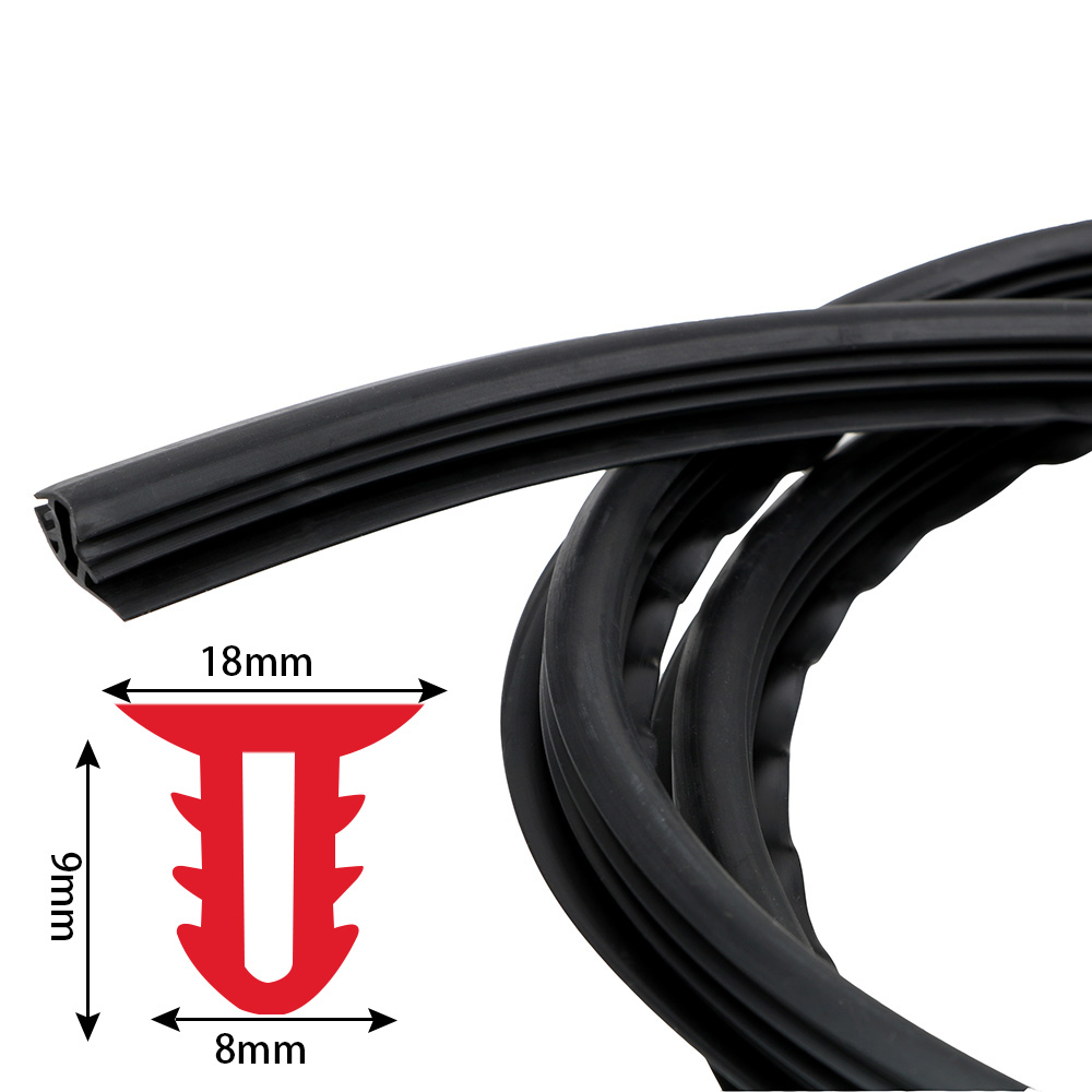 LEEPEE Universal Auto Rubber Dashboard Seal Strip Filler Weatherstrip Noise Sound Insulation Rubber Strip Car Stickers