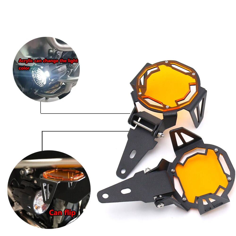 Motorcycle Fog Lamp Light Cover Guard Grill Grille Protector For BMW R1200GS R1200 GS R1250GS ADV LC F750GS F850GS S1000XR G310