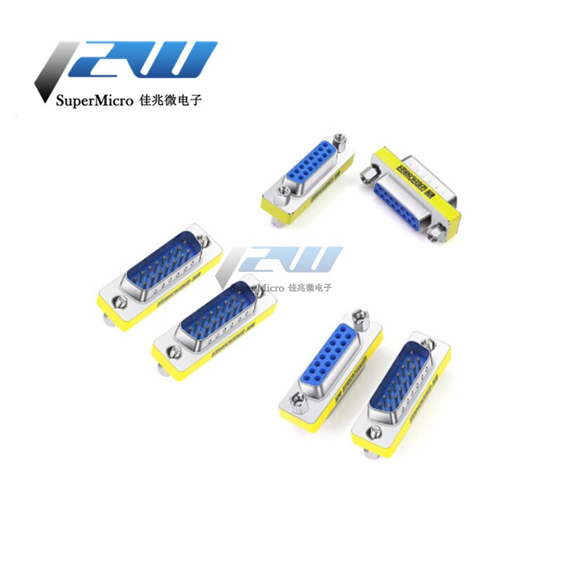 DB9/15/25-pin serial male and female converter adapter RS232 male to male to female to female COM port