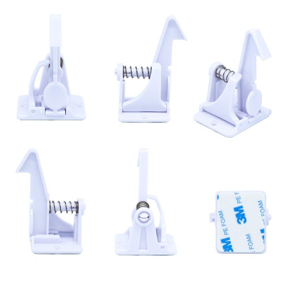 10Stck freundlicher Schutz freundlicher Sicherheit Schloss Baby Sicherheit Schrank Türschloss für Kleinkind Schublade Blocker unsichtbar Schrank Spind
