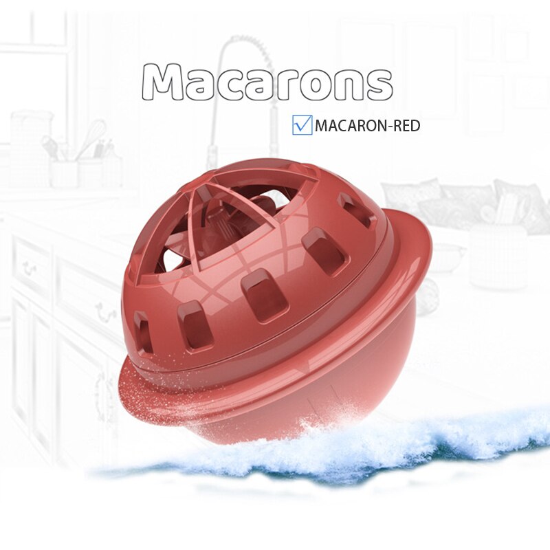 Mini Ultrasonic Dishwasher Portable Multifunctional Fruit Vegetable Dish Washer USB Charging Household Dish Washing Machine: red