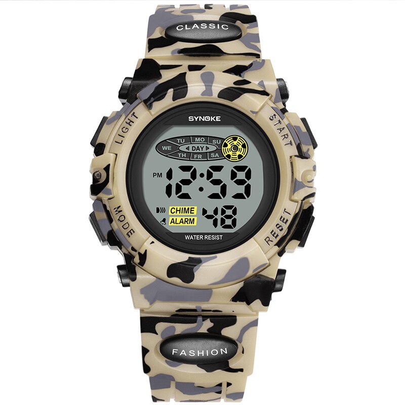 Kinderen Horloges Jongens Synoke Kids Sport Horloges Waterdicht Elektronische Horloge Klok Kinderen Digitale Horloge Voor Jongens Meisjes: O