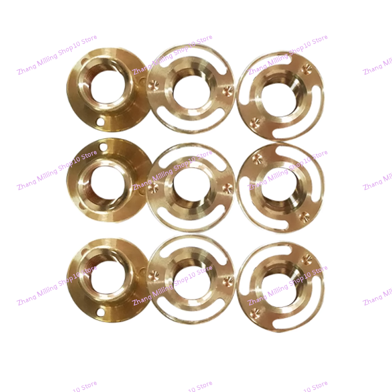 Écrou à manchon en cuivre à vis X /Y /Zaxis/écrou en bronze, 32x5/35x5mm, magasins/filetage de rotation à droite, fraiseuse CNC pour Bridgeport