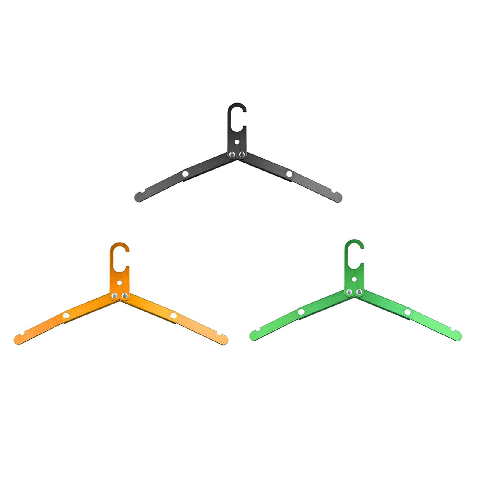 Cintre de voyage Portable en alliage d&#39;aluminium, cintre pliable pour vêtements, robuste, organisateur de garde-robe pour Camping voyage en plein air