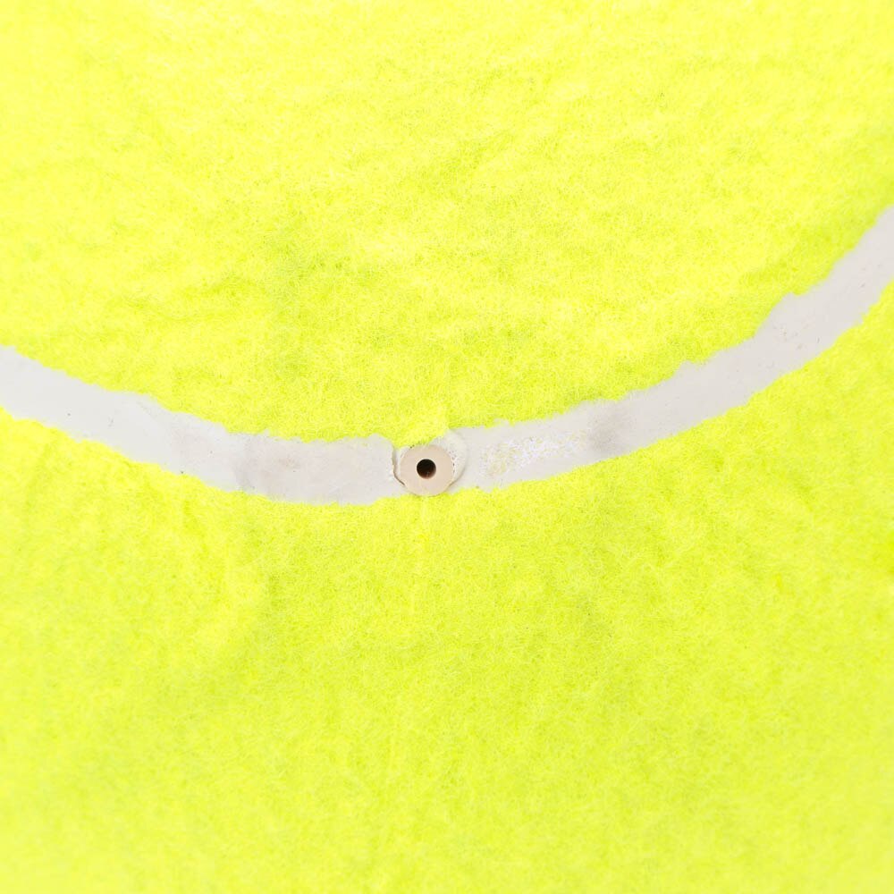 9.5 tum hundtennisboll jätte stor uppblåsbar utomhus tennisboll signatur mega jumbo husdjur leksak träning boll husdjur tugga leksak